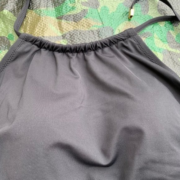 **HP**  High Neck Halter One Piece Swimsuit size 16  NWT - Picture 4 of 8